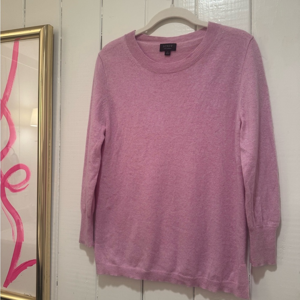 J. Crew Lavender Cashmere Sweater